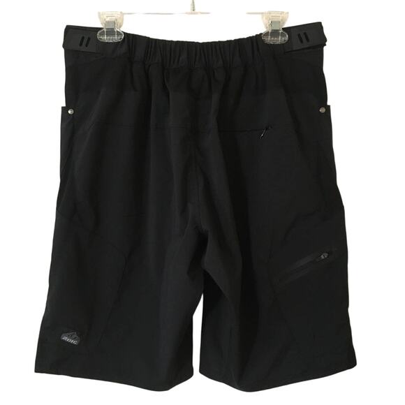 Zoic Ether XL Bike Cycling Shorts Multiple Pockets & Velcro Adjustable Waist - Picture 3 of 11